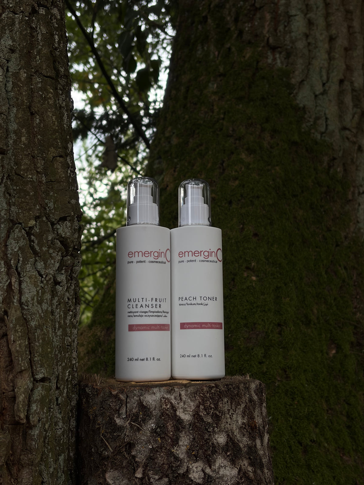 emerginC Peach Toner met cleanser 240 ml