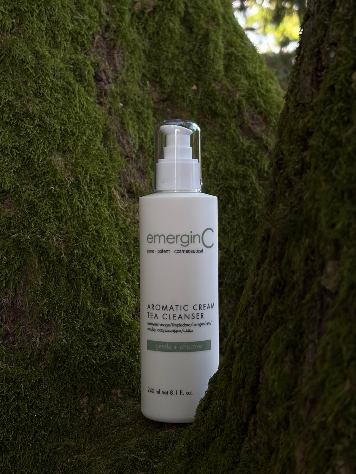 emerginC Aromatic Cream Tea Cleanser 240 ml