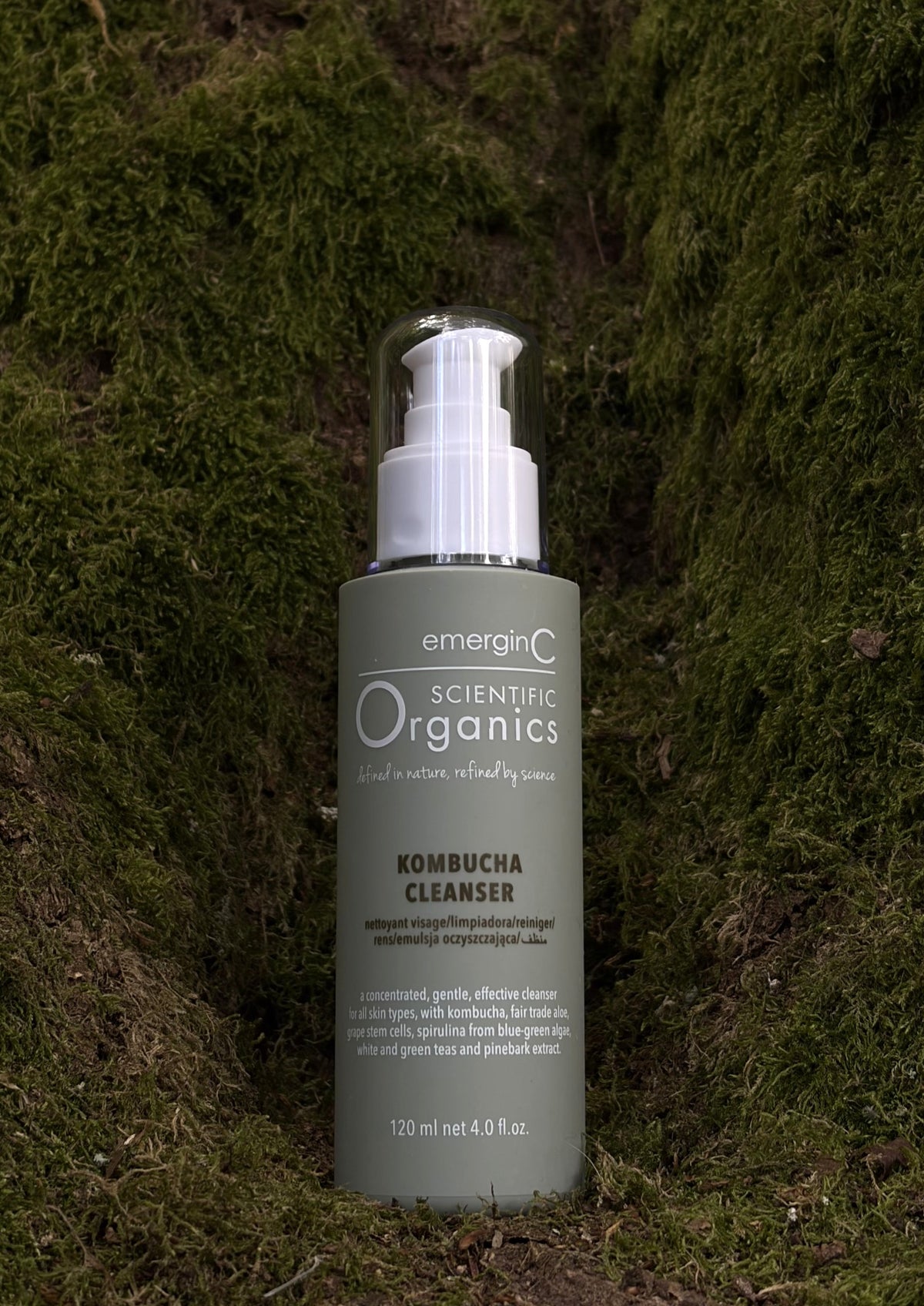 emerginC Scientific Organics Kombucha Cleanser 120 ml