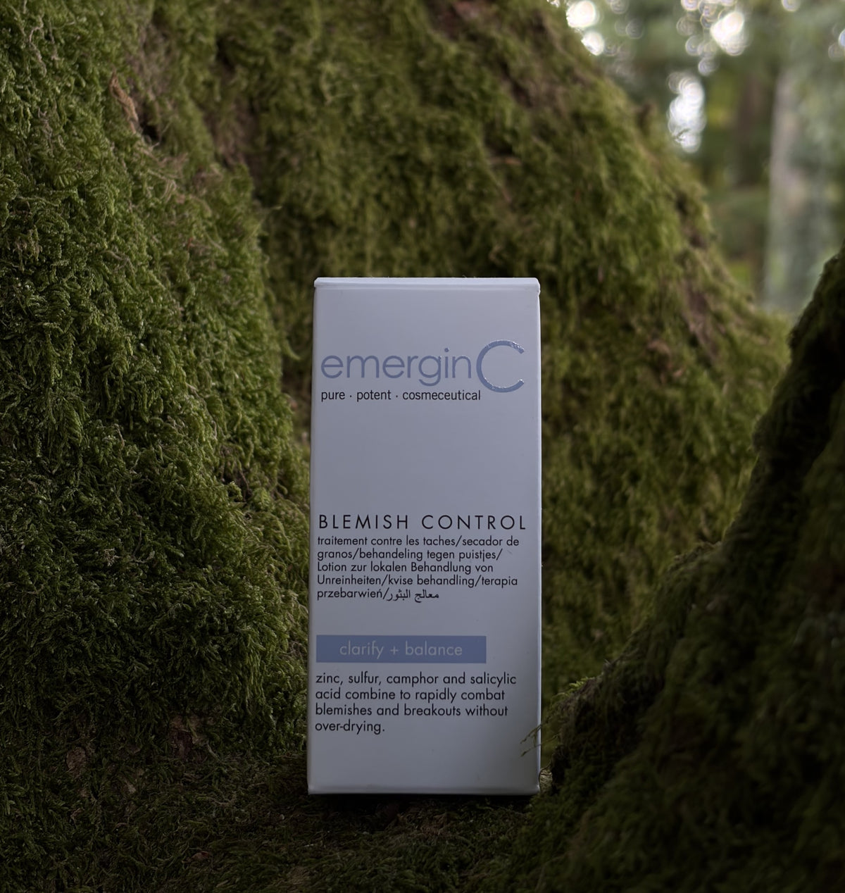 emerginC Tinted Blemish Control 30 ml met verpakking