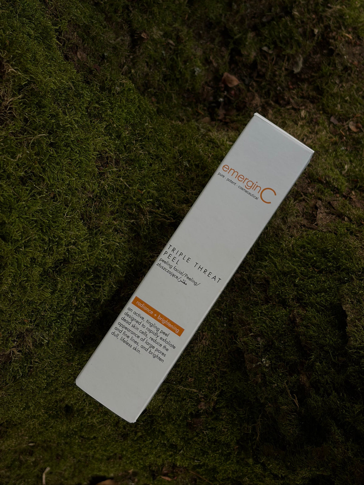 emerginC Triple-Threat Peel 50 ml met verpakking