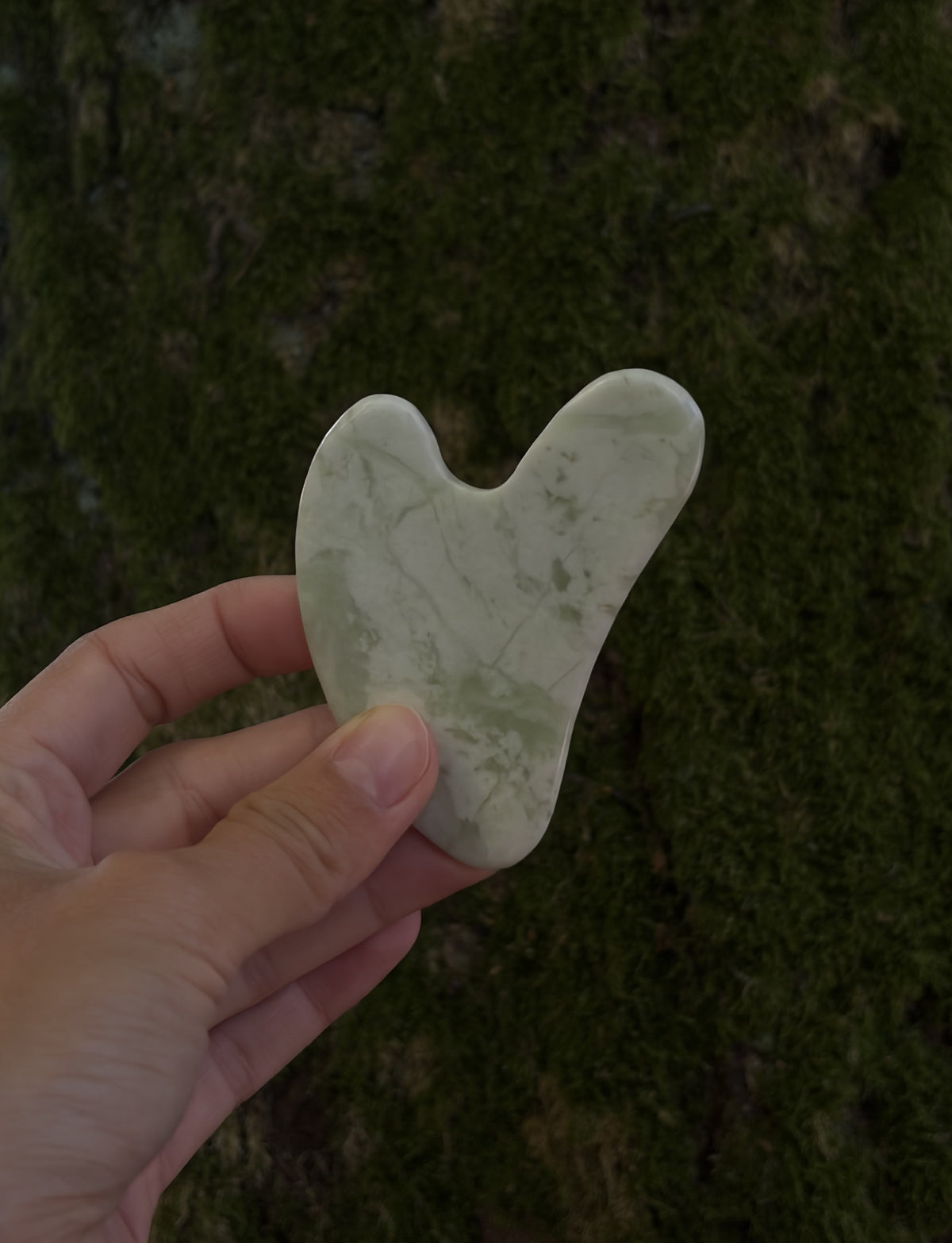 Natuurlijke Jade Gua Sha voor gezichtsmassage